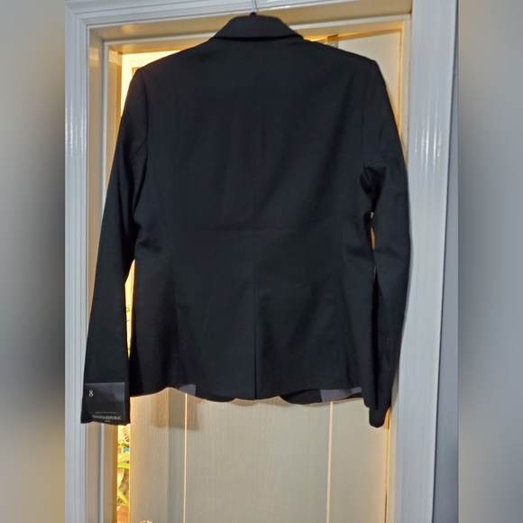 NWT Banana Republic Black Classic Suit Blazer - Picture 14 of 14